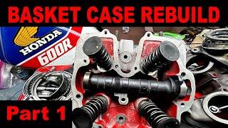 Honda Xl600r Basket Case Rebuild Part 1 Top End Inspection