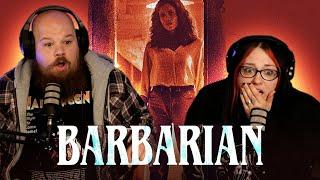 WHAT IS THIS MOVIE?  BARBARIAN 2022 REACTIONREVIEW *First Time Watching*
