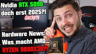 RTX 5090 doch erst 2025? Was macht AMD... RYZEN 9800X3D?  Hardware News Radeon RX 8800 & 8700 XT