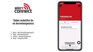 Opsætningsguide Weber Connect Smart Grilling Hub - Sådan indstiller du en kernetemperatur