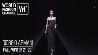 Giorgio Armani fall-winter 21-22  Milan fashion week