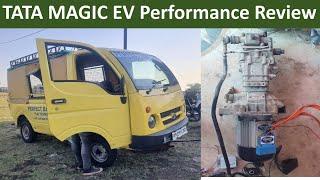 Electric TATA Magic Frist Testing  TATA Magic  EV Conversion  EV Conversion kit India  EV kit