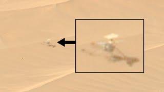 NASAs Perseverance rover spots Mars helicopter Ingenuity after its final flight