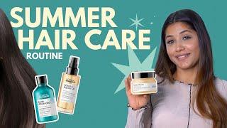 My Summer Haircare Routine  Sakshi Shrivas