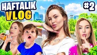 HAFTALIK VLOG - MARKA DAVETLERİ  SEMİCENK LANSMANI  ATLASIN SAÇLARINI KESTİK  