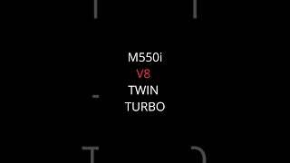 M550i V8 Twin Turbo Exhaust sound #shorts  #5시리즈 #m550i #exhaust #v8engine #V8exhaust #bmwv8