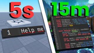 He Learned How To Script In 15 MINUTES Roblox Studio