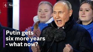 Vladimir Putin celebrates landslide victory - what happens next?