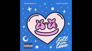 Marshmello Brent Faiyaz - Fell In Love Clean  Official Audio