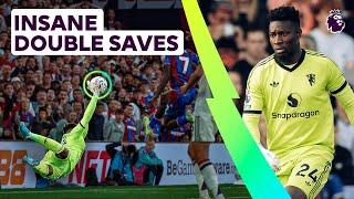 Double Save Masterclass Insane Goalkeeper Reflexes