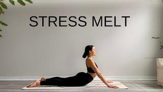 Yoga To Reduce Stress  30 Min Slow Flow - Relaxing Stretches + Savasana