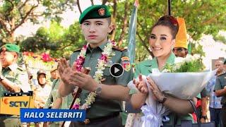 Ayu Ting² Dan Lettu fardhana Mendapatkan Sambutan Yang Begitu Istimewa Dari Kalangan TNI