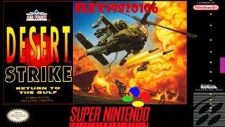 SNES Desert Strike - Return to the Gulfen longplay 48