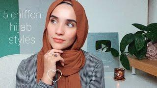 CHIFFON HIJAB TUTORIAL