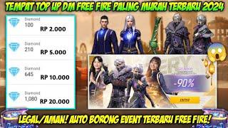 140DM RP? TEMPAT TOP UP DIAMOND FREE FIRE PALING MURAH TERBARU 2024 LEGALAMAN PAKAI PULSA