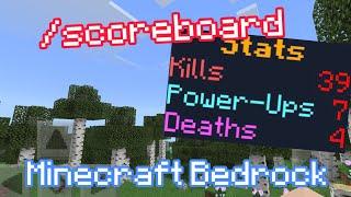 ГАЙД НА КОМАНДУ scoreboard Minecraft Bedrock Майнкрафт Команды #2