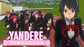 ELIMINATING OSANA WHILE THE WHOLE SCHOOL HUNTS ME DOWN IS HILARIOUSLY SCARY  Yandere Simulator