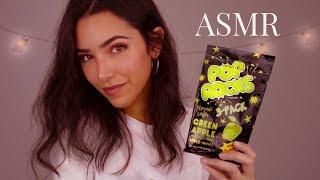 ASMR Candy Eating Intense Mouth Sounds POP ROCKS Plastic sounds...