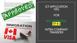 INTRA COMPANY TRANSFER  ICT APPLICATION TIPS  IRCC APPROVAL CANADIAN PR  EXPAND YOUR BUSINESS