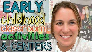 Classroom Centers for Early Childhood Special Education Students