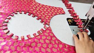 Blouse Design Cutting and stitching। Back neck design। Easy n beautiful।