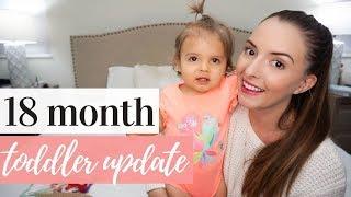 RILEYS 18 MONTH UPDATE  TODDLER SCHEDULE + MILESTONES