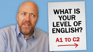 What is your level of English? Take this test