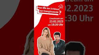 23.02.23 – YouTube Livestream „Energetisches Sanieren“