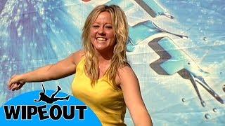 Maths teacher tries to solve this problem  Total Wipeout Official  Clip