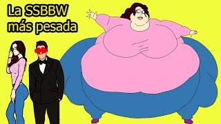 Cuentos SSBBW – FIT TO FAT animation  La modelo plus size mas grande –
