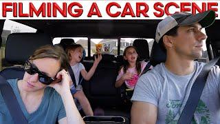 How to Film an Interior CAR Scene CameraLens Lights Audio – Bluey Teasing Short Film BTS