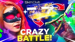 SKINCLUB CRAZY CASE BATTLE AND PAID HUGE ?  SkinClub Promo Code 2024  SkinClub Case Opening 