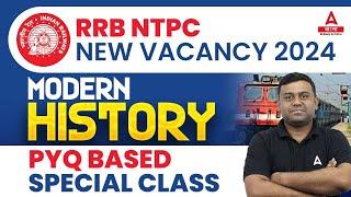 RRB NTPC History Previous Year Question Paper  RRB NTPC Modern History by Sumit Sir