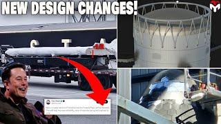 SpaceX New Design Changes on Next Starship Prototype after Flight 4