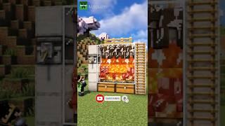 Minecraft The Best Cow Farm #shorts