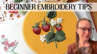 Embroidery 101 - Beginner Embroidery Tips and Mistakes to Avoid