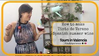 How to make Tinto de verano - Spanish Summer Wine