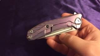 Short no talk video of the Kevin John new concept venom knife.  Insane superlative quality.