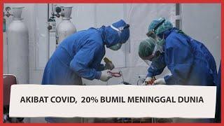 Kasus Covid -19 Meningkat  20% Bumil Meninggal Dunia