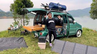 Ajaib Mobil Kecil ini Muat Banyak Barang - Karimun Kotak Buat Camping