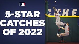 INCREDIBLE CATCHES All StatCast 5-STAR catches from the 2022 MLB season