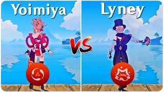 YOIMIYA Vs LYNEY Who is the Best Pyro BOW DPS In 4.3?? Genshin Impact