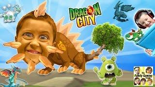 Mike & Duddy play DRAGON CITY  Collection  GEMS  Battle  iOS FGTEEV Gameplay