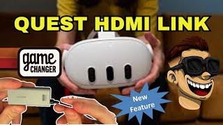 Amazing New Feature Changes Quest 3 Forever  HDMI LINK  Game Consoles iPhone iPad Computers