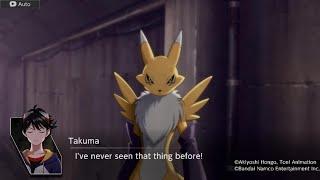 DIGIMON SURVIVE - First encounter with RENAMON