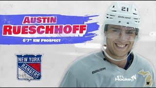 A Day in the Life  New York Rangers Hockey 67 Prospect Austin Rueschhoff