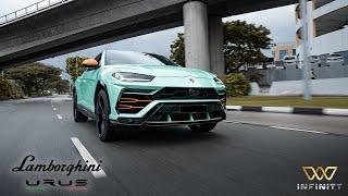 Wrap Infinity Lamborghini Urus  4K