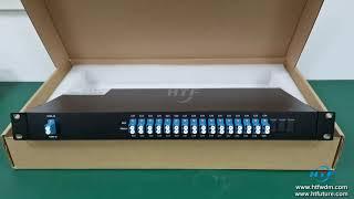 16 channels C21 C36 Dual Fiber DWDM Mux Demux