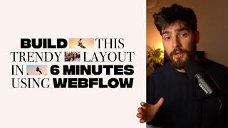 Master This Trendy Layout In 6 Minutes With Webflow