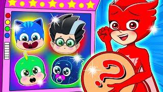 PJ MASKS Cartoons Animation CATBOY & OWLETTE Brewing Babies  Catboys Life Story  Crew Amazing